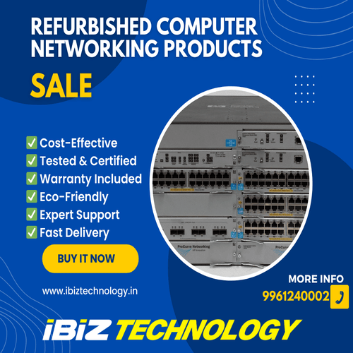 Refurbished computer networking products