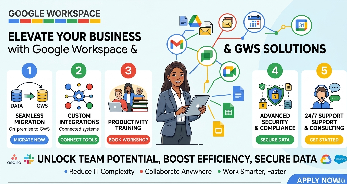 Google Workspace Solution Provider in Trivandrum, Technopark, Kochi, Kerala | Ibiz Technology