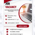 Customer Support Executive - Job Opening